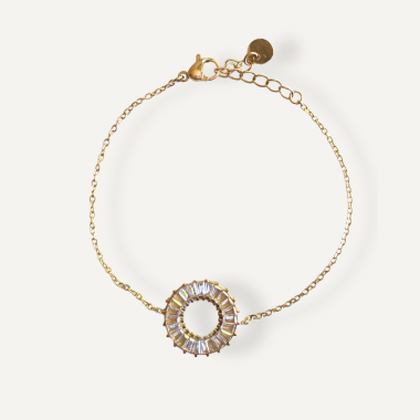 Bracelet Cercle de Lumière Doré