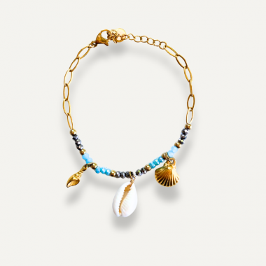 Bracelet Bohème Coquillages et Perles