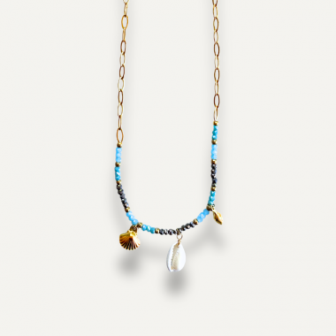 Collier Bohème Coquillages et Perles