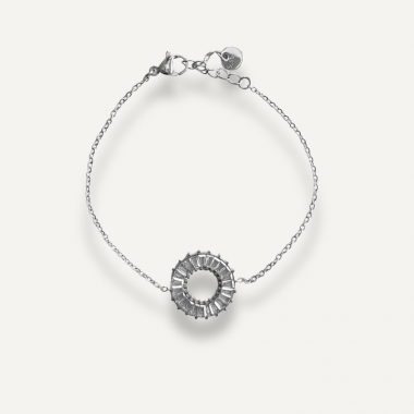 Bracelet Cercle de Lumière Argenté