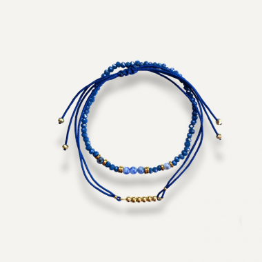 Bracelets Bleu Profond